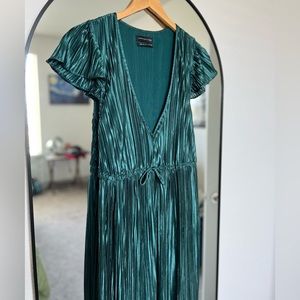 Urban Outfitters Slinky Jade Midi Dress
